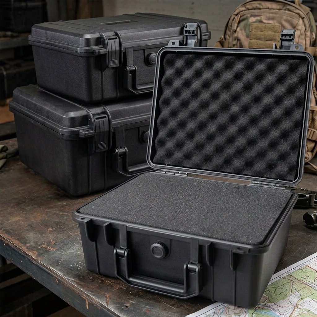 Fish Finder Case - Hard Shell Waterproof Organizer Box, Portable