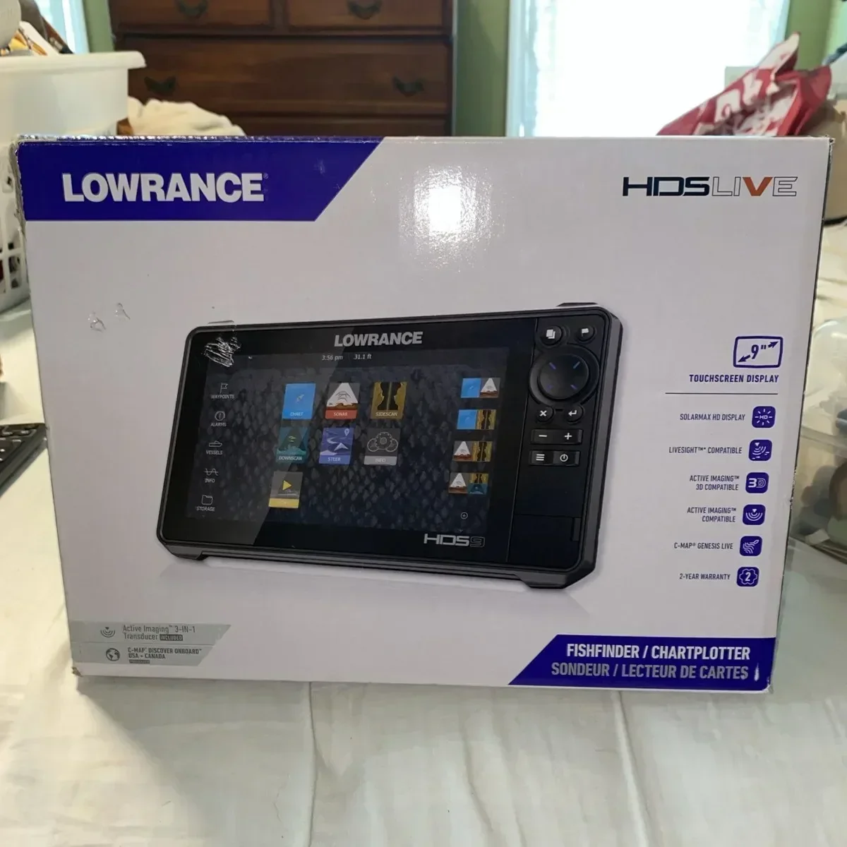 Fish Finder Transducer - BRAND NEW Lowrance HDS PRO 12
