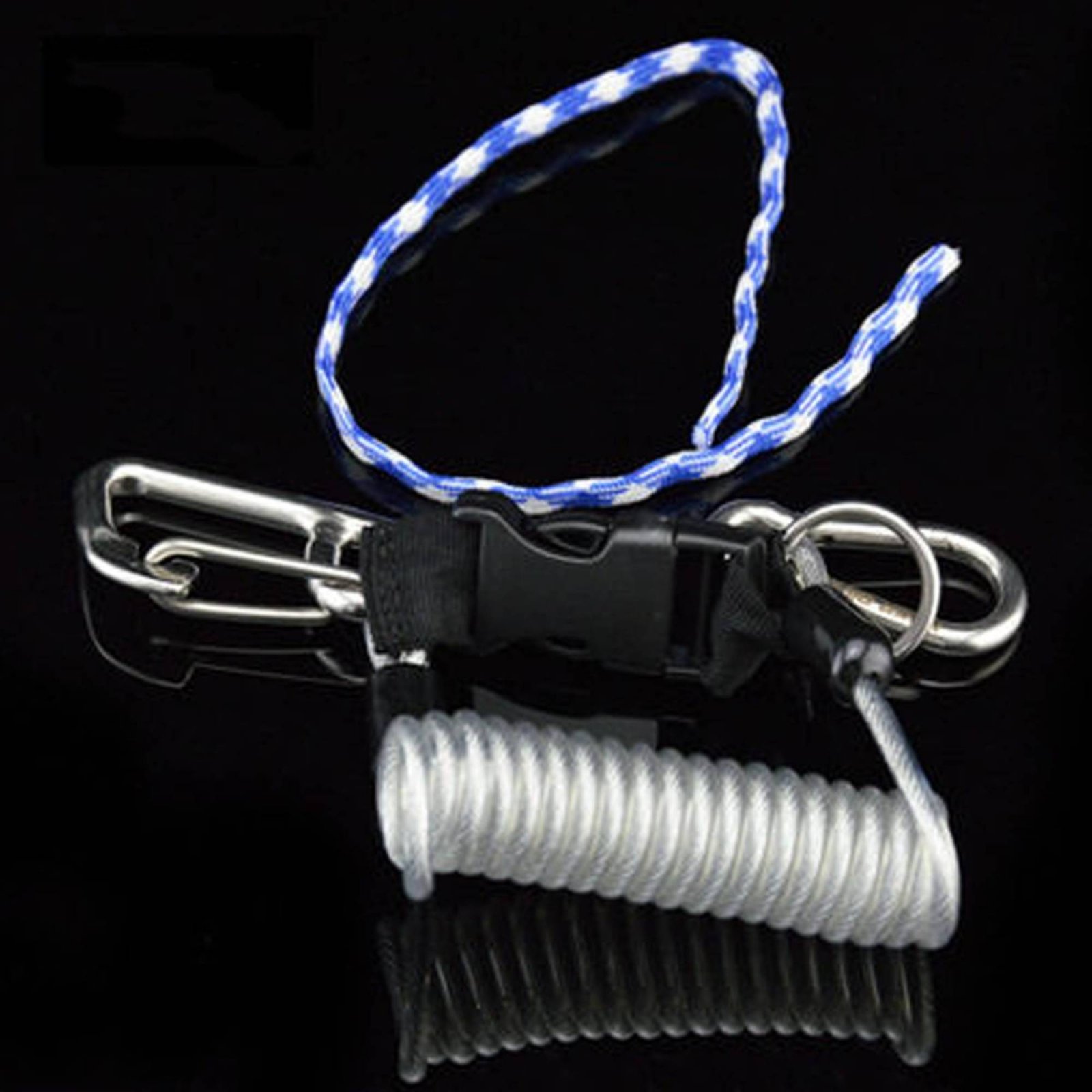 Underwater Diving Coil Lanyard - Underwater Camera ulasan dan harga