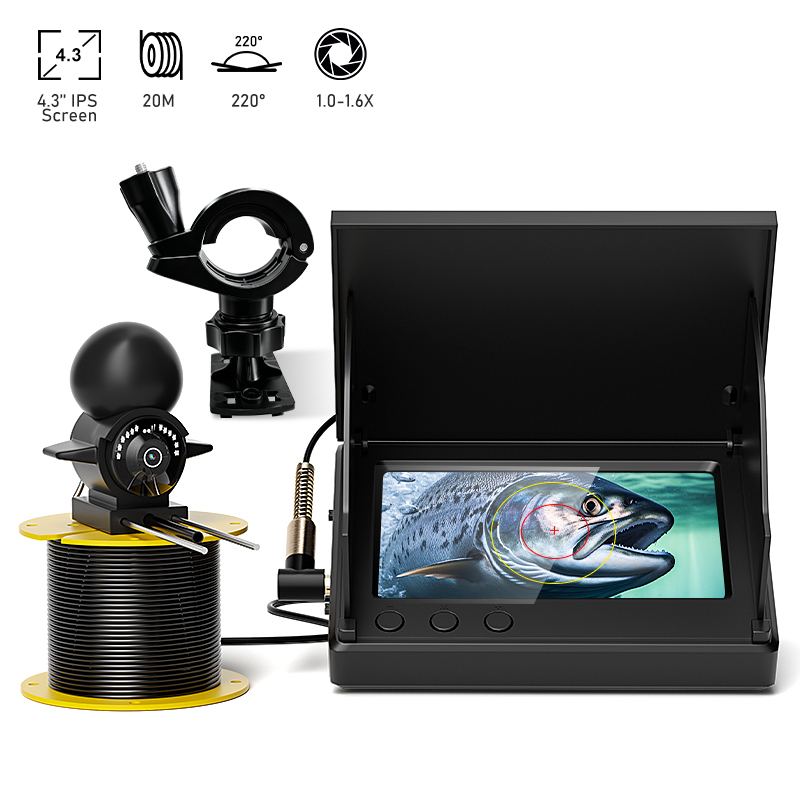 4.3'' LCD Portable Fish Finder - Fishing Camera ulasan dan harga