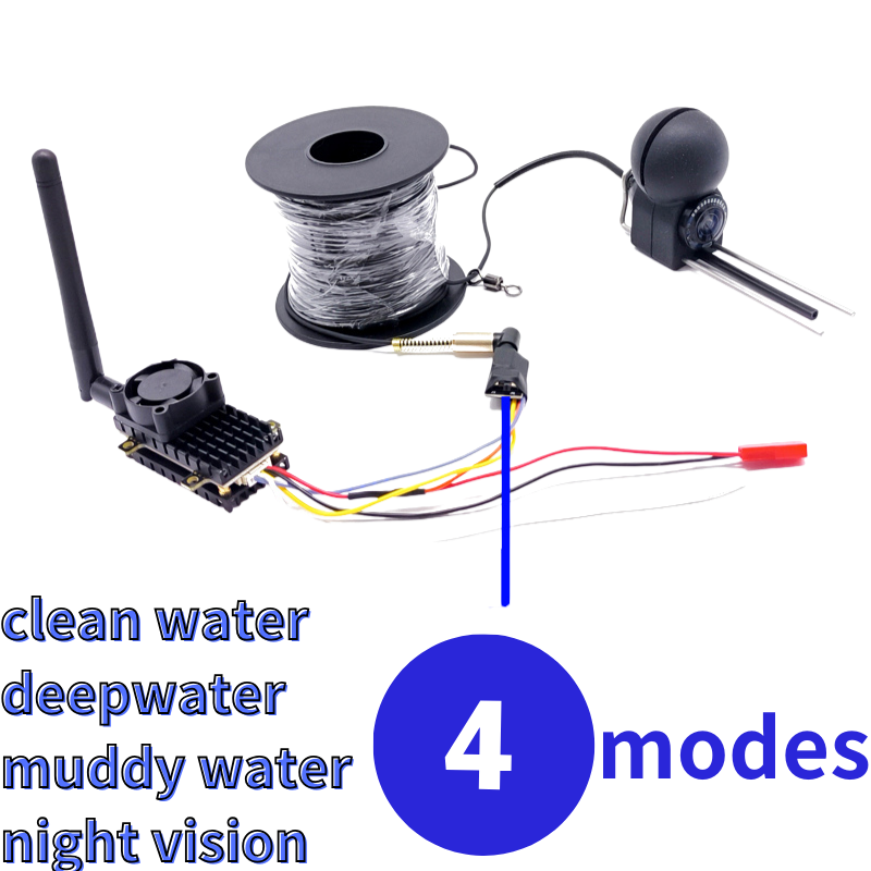 2W image transmission wireless - Fishing Camera ulasan dan harga