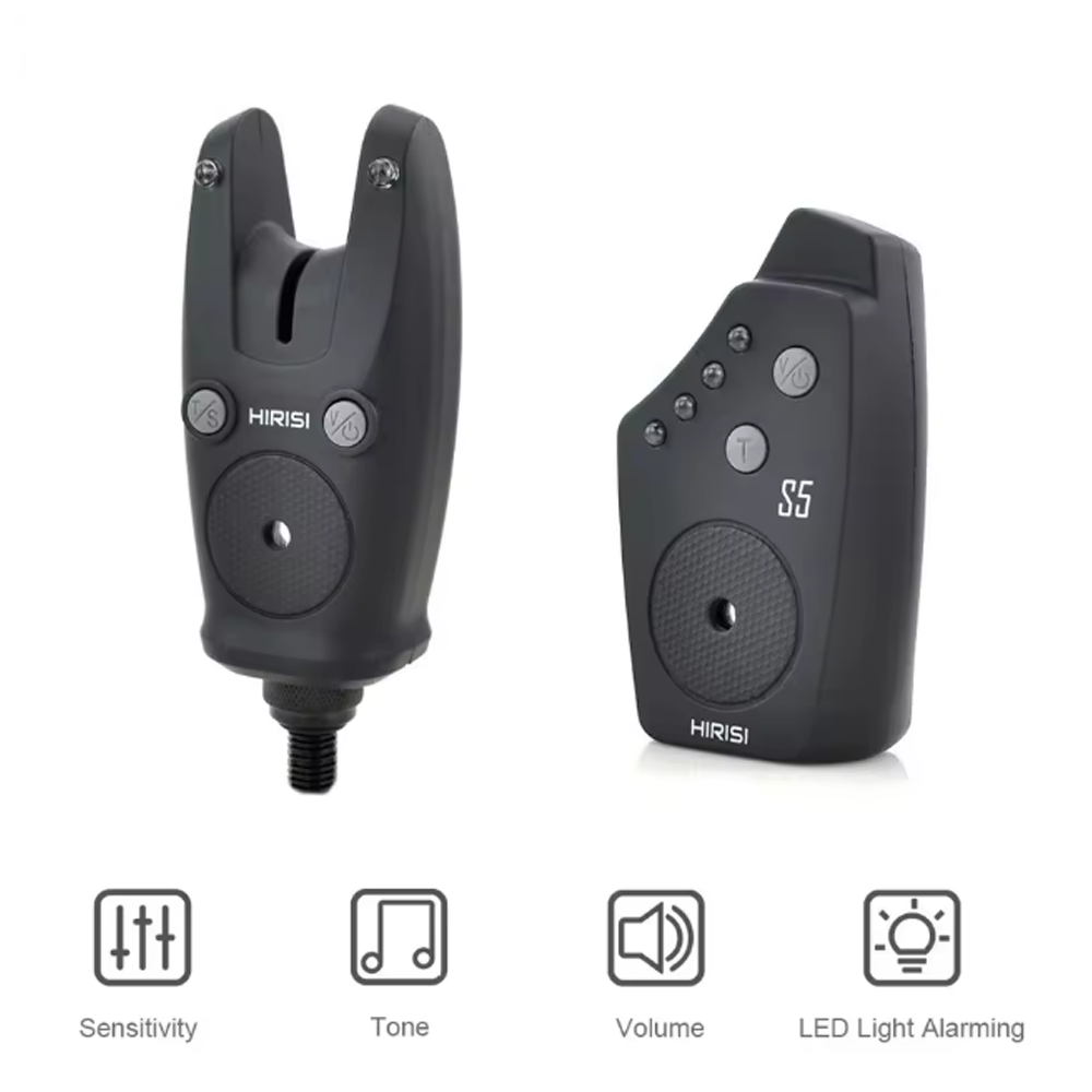 Hirisi S5 Carp Fishing Bite Al - Bite Alarm ulasan dan harga