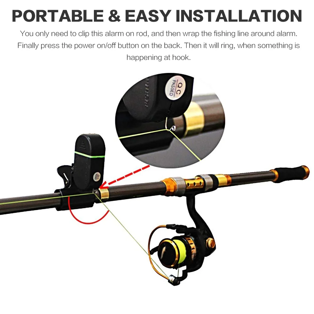 FLYSAND Fish Bite Lure Alert A - Bite Indicator ulasan dan harga