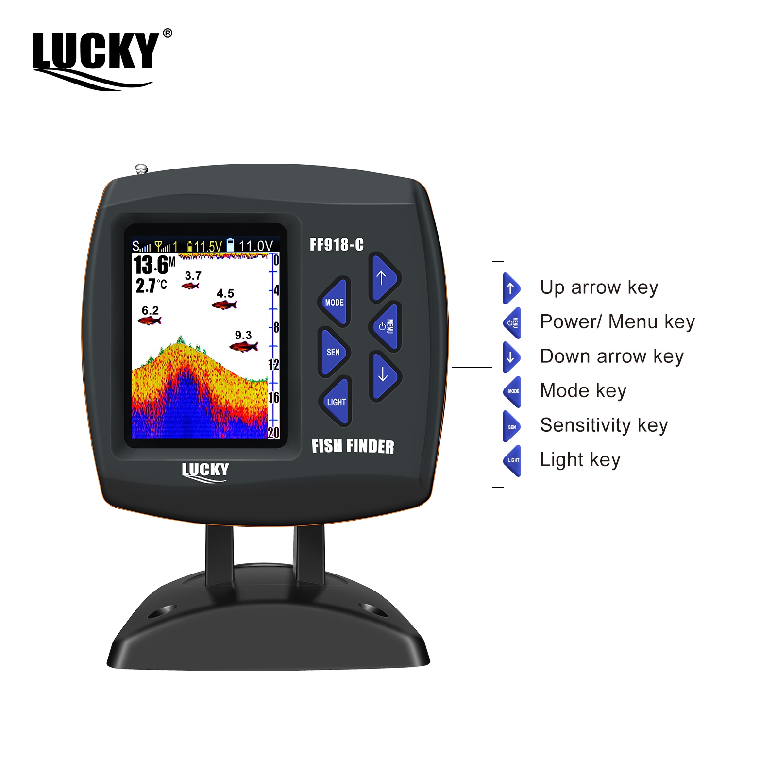 Lucky FF918 Wireless Remote Co - Fish Finder Gps ulasan dan harga