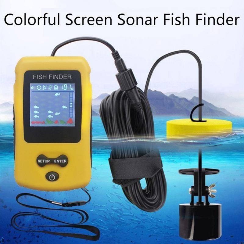 77HC Portable Fish Finders wit - Fish Finder Portable ulasan dan harga