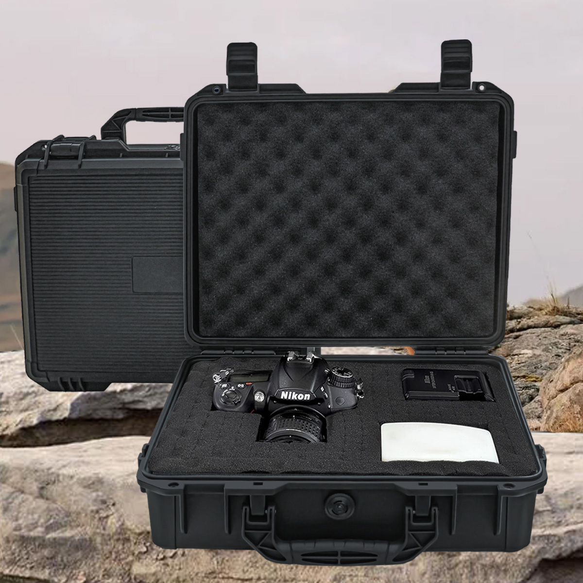 Waterproof and Durable Black C - Fish Finder Case ulasan dan harga