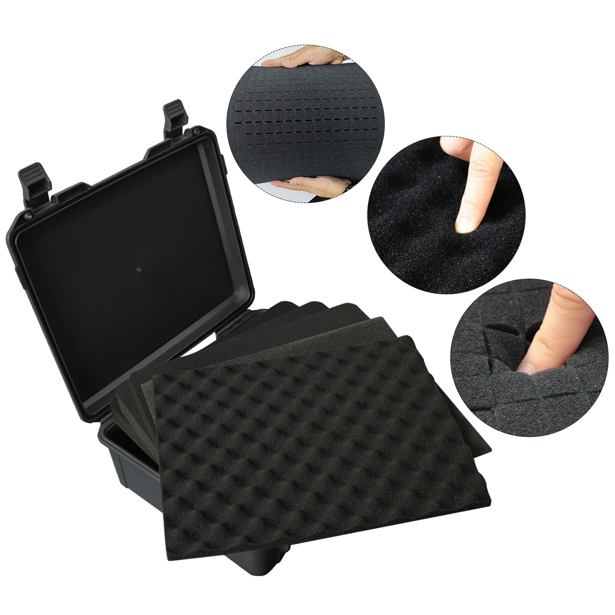 Waterproof and Durable Black C - Fish Finder Case ulasan dan harga